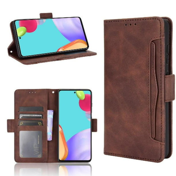 Funda Tipo Billetera FOXDOCK para Samsung Galaxy A52 5G – Tapa Flip con Tarjetero