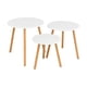 thumbnail image 1 of Juego de mesas de centro 50+40+32 cm Chic Home, 1 of 3