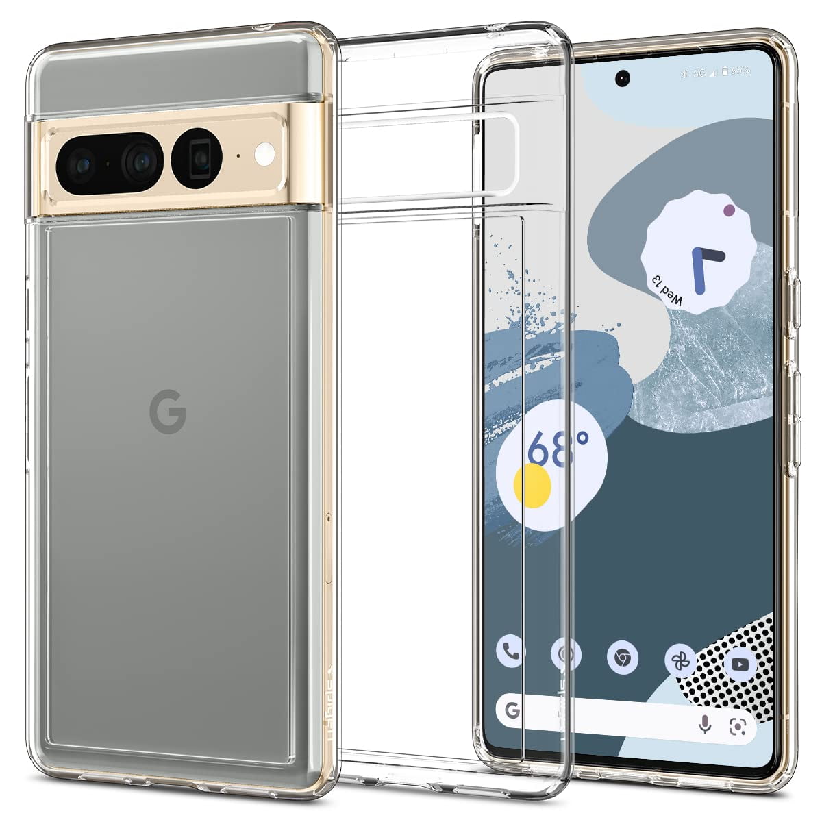 Funda Spigen Ultra Hybrid Antiamarilleo Para Pixel 7 Pro