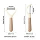 thumbnail image 2 of 1pc Two-color Handle Stainless Steel Peeler For Home Kitchen, Vegetable And Fruit, Potato Peeling, 2 of 4