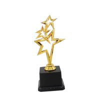 Magideal - Premio Trofeo Estrella, Mini Trofeo, Premio Trofeo De Oro Para Favores De Halloween, Premio De Torneo Deportivo, Regalo De Agradecimiento
