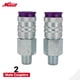 thumbnail image 5 of Kit Milton S-314VKIT Hi-Flo V estilo 1/4 morado 14 piezas, 5 of 8