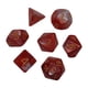 thumbnail image 5 of Juego De Dados Poliédricos De 7 Piezas, Accesorios De Juego De Mesa Duraderos Para Juego De Cartas, Café, Rojo Y Blanco, 5 of 5
