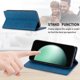 thumbnail image 2 of Funda tipo cartera con bloqueo RFID para Google Pixel 10A Con tapa abatible, portatarjetas, cierre magnético, TPU y soporte Azul, 2 of 6