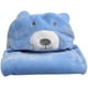 thumbnail image 2 of Mantita Celeste con capucha Oso, 2 of 3