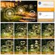 thumbnail image 2 of Luces de cadena SEEWELUMI 120 LED solares, 2 unidades, blanco cálido, 2 of 9