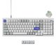 thumbnail image 1 of Teclado Keychron Q5 HE 96% con cable, RGB, intercambiable en caliente, blanco, 1 of 9