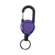 thumbnail image 2 of Llavero Retráctil Resistente Con Carrete Para Acampar Al Aire Libre Y Pescar, Color Violeta, 2 of 5