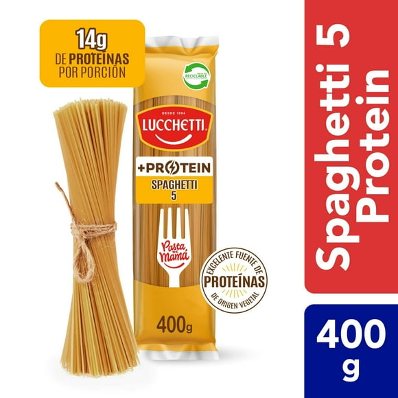 Fideo Pasta Proteína Spaghetti N°5 Bolsa, 400 g