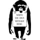 thumbnail image 1 of Decomural Personalised Banksy - People, Tv & Music WS-51321, 1 of 2