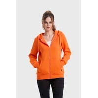 Fashionspark - Polerón Mujer Hoodie Naranjo