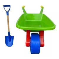 Genérico - Carretilla Playera Infantil Con Accesorios Verde