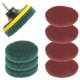 thumbnail image 1 of 4 Inch Scrub Drill Brush Power Scouring Pads Household Clean, 1 of 3