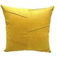 thumbnail image 1 of Pack De 02 Fundas De Cojín De Semicuero Sintético 50x50 Cm Amarillo, 1 of 4
