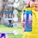 thumbnail image 5 of Indigo Park Botella de Agua con Tapa Pop Top de Un Toque, Acero Inoxidable, a Prueba de Fugas, para Deportes, Botella Infantil azul 12 oz, 5 of 6
