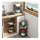 thumbnail image 2 of Organizador Modular Estante 3 Niveles Ollas Sartenes Cocina Negro, 2 of 2