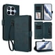 thumbnail image 1 of Funda Cartera Mariposa para [Xiaomi 17T] con Soporte y Cremallera Verde oscuro, 1 of 6