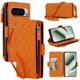 thumbnail image 1 of Para Google Pixel 10 Pro XL 5G Funda Billetera con Bloqueo RFID, Funda de Teléfono Tipo Bolso Cruzado con 9 Ranuras para Tarjetas, Bolsillo con Cierre y Correa Desmontable, Naranja, para Pixel 10, 1 of 9