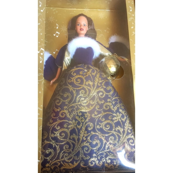 Figura de juguete Barbie "Ring in The New Year 2001" edición hispana