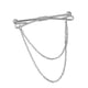 thumbnail image 1 of Corbata Para Hombre Pin Clip Abrazadera Broche Camisa Abrazadera, 1 of 2
