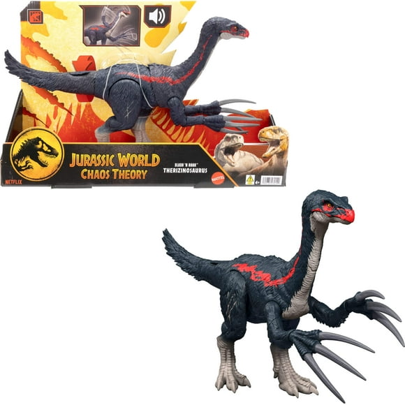 Figura de acción Toy Mattel Jurassic World Therizinosaurus