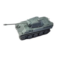 Magideal - Modelo De Tanque 4D 1:144, Juguete Educativo, Carro Sobre Orugas, Modelo De Tanque Ensamblado Para Exhibición, Coleccionables, Decoración De Mesa Para