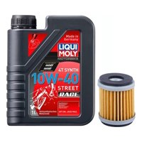 Liqui Moly - Kit Mantencion Para Moto Zontes G1 155 / Zt 200 Negro