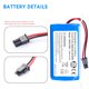 thumbnail image 4 of Batería de repuesto para aspiradora RDSJ 3400 mAh 14,4 V para Tikom G8000Pro, 4 of 7
