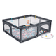 thumbnail image 1 of Corral De Seguridad Bebe 180CM Rectangular Gris, 1 of 5