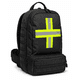 thumbnail image 1 of Mochila Táctica de Primeros Auxilios Modular Negra con Interior Aluminizado y Cruz Reflectante, 1 of 2