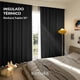 thumbnail image 4 of Cortina 100% Blackout 2 Paños 140 x 220 Lino Térmica Roller Negro, 4 of 9