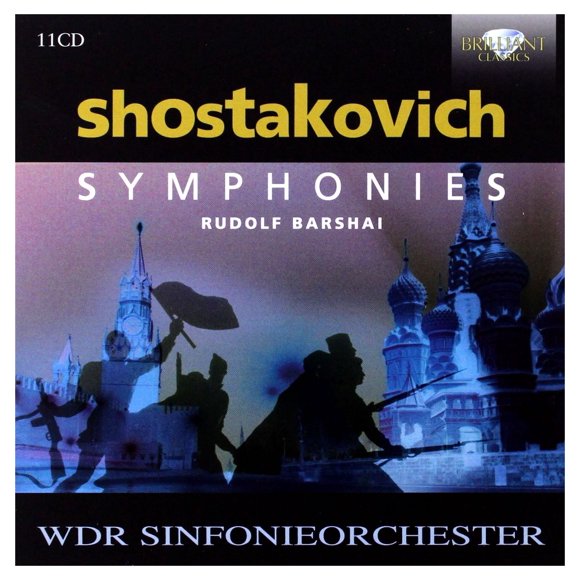 Sinfonías de Shostakovich – Brilliant Classics – 11 CD