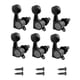 thumbnail image 4 of 6x Clavijas De Afinación De Guitarra Clavijas De Cuerda Selladas Para Guitarras Clásicas Guitarra Eléctrica Negro 6R, 4 of 5