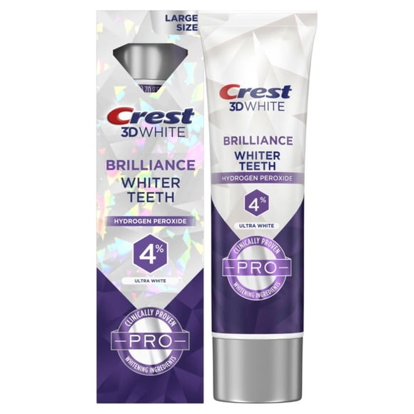 Pasta de Dientes Crest 3D White Brilliance Pro Ultra White 110 ml