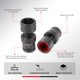 thumbnail image 4 of Juego de Dados de Impacto Universal AKM TOOL de 1/4" de 18 Piezas, 4 of 9