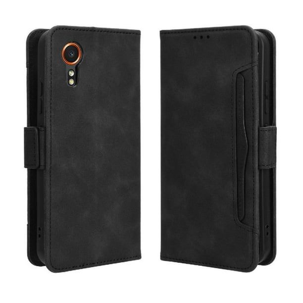 Funda Tipo Billetera FOXDOCK para Samsung Galaxy Xcover7 – Tapa Flip con Tarjetero