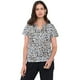 thumbnail image 1 of Polera Mujer Escote Aplicación Metálica Beige Corona, 1 of 5
