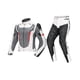 thumbnail image 4 of Chaqueta De Moto Impermeable Pantalones Traje Moto Biker Chaqueta De Equitación Blanco XXXL, 4 of 5