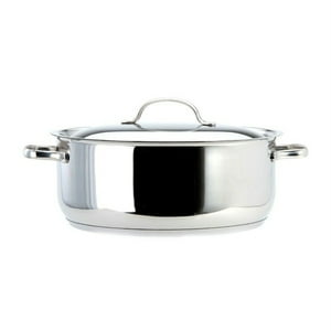 Cacerola Con Tapa 6,5Lt Inoxidable 28X11Cm Basic Lacor