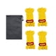 thumbnail image 1 of 4x Guylines Reflectantes Para Mochilero, Lona Para Tienda De Campaña De 4 Mm De Diámetro, Cuerdas Ligeras Para Campamento, Color Amarillo, 1 of 3