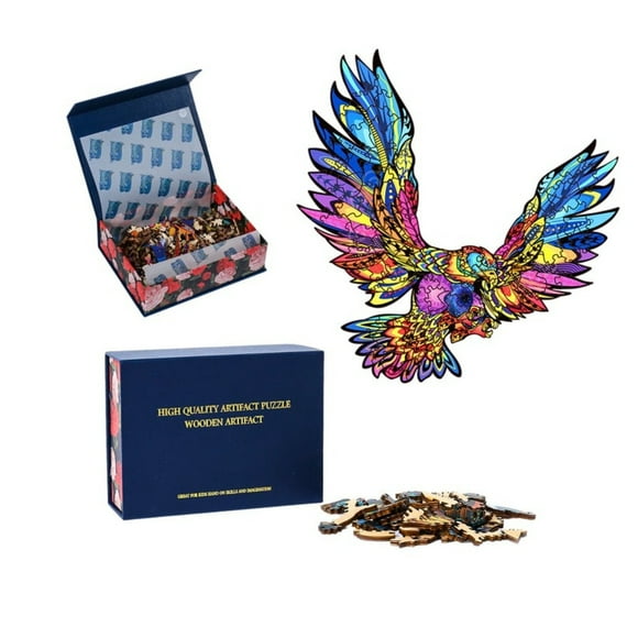 Rompecabezas Puzzle De Madera 200 Piezas Aguila