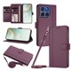 thumbnail image 1 of Motorola Edge 60 Fusion Funda Billetera con Cierre Magnético, Morado Oscuro, 1 of 6