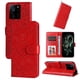 thumbnail image 4 of Funda tipo cartera FOXDOCK para Xiaomi 13T Pro , diseño girasol en relieve, cuero PU, cierre magnético, soporte y tarjetero, 4 of 5
