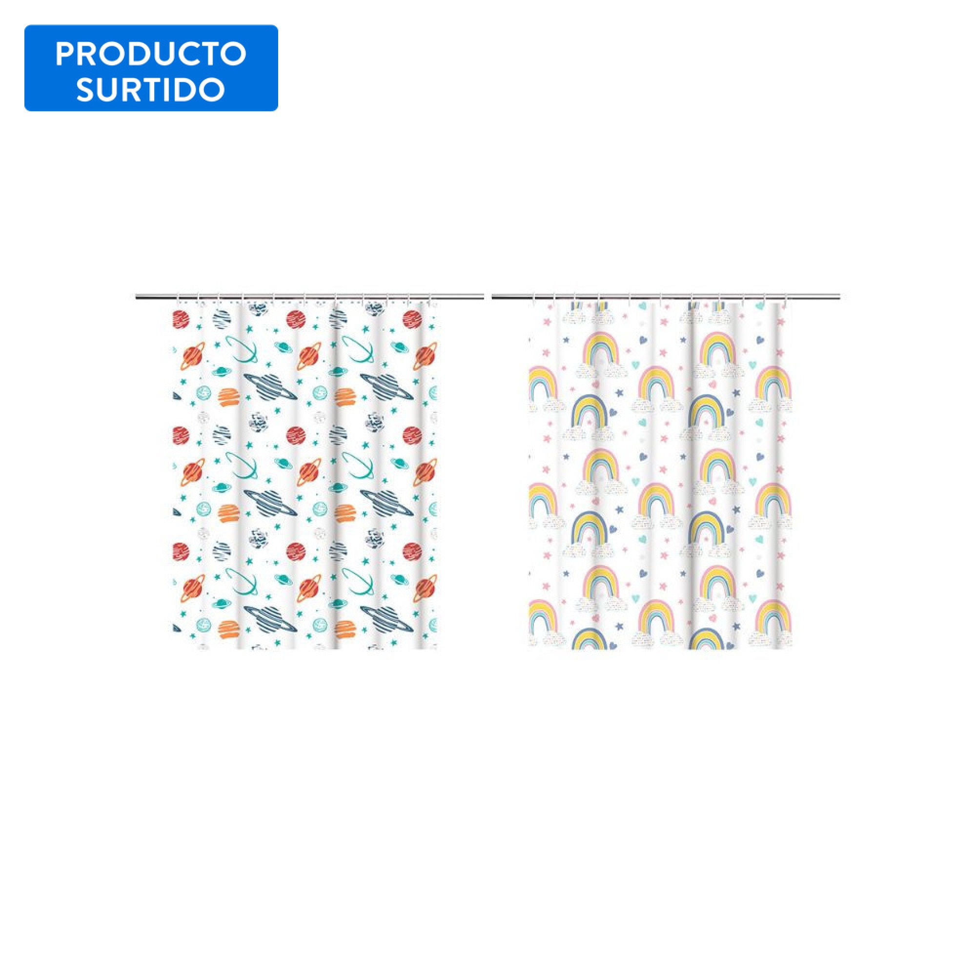 Cortina Peva Infantil, Producto Surtido 1 Un Haus