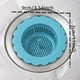 thumbnail image 4 of 1pc Hair Filter Catcher Sink Anti-Clogging Strainer Shower Floor Drain Stopper Kitchen Deodorant Plug Bathroom Accessories, 4 of 5
