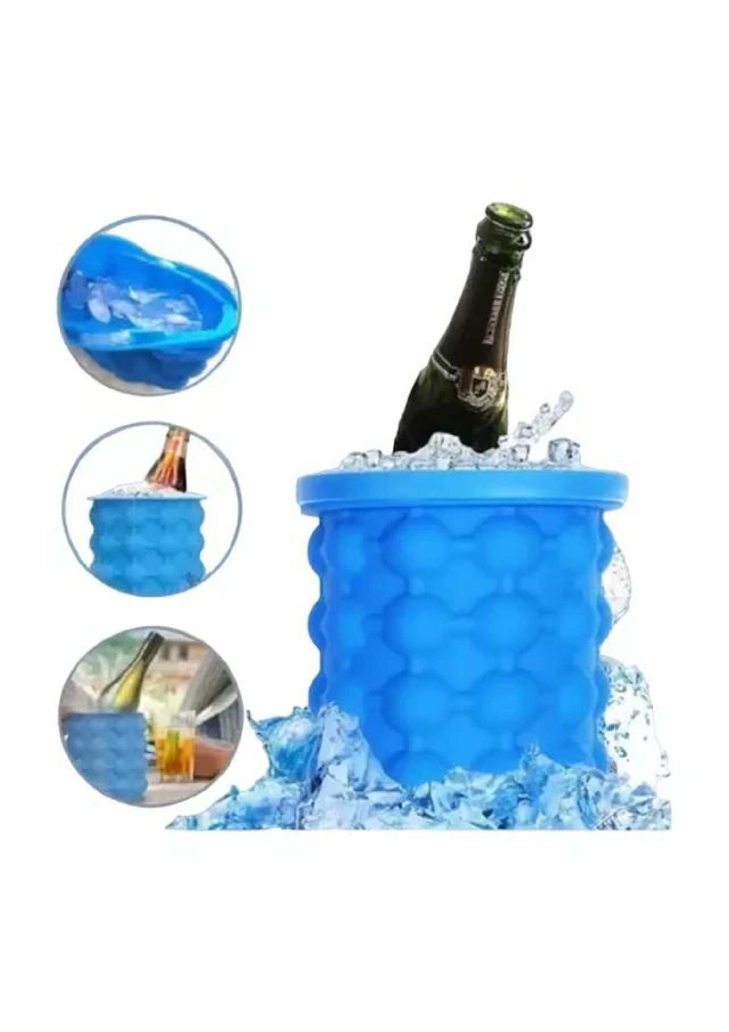 Cubeta Para Hacer Hielo Silicona Contenedor Hielo Ice Genie