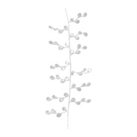 Magideal - Cadena De De Cristal Acrílico Adornos Decorativos Románticos Accesorios De Fotografía De Flores Para Fiestas Bodas Decoraciones De Despedida , 12 Sucursales