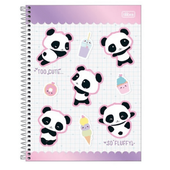 Tilibra pack 6 Cuaderno Top Lovely Friend 120H 3Mat