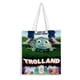 thumbnail image 1 of Trolland Bolso de tela con estampado de lienzo para mujer, bolsa de compras reutilizable y estética, con cremallera interior, regalo para mujer,40*40cm., 1 of 6