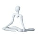 thumbnail image 1 of Estatua Del Pensador Novedad Adorno De Mesa Para Estantería Entrada Mesa De Comedor Blanco, 1 of 3